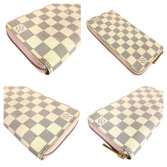 Authentic Louis Vuitton Zippy Damier Azur Wallet jp170-111125 - Picture 9 of 16